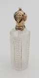 Kristallen parfumflesje, gouden dop, Iets ge