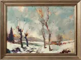 Onduidelijk gesigneerd, winter