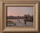 Onduidelijk gesigneerd, winter