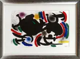 Miro by Miro, lithografie, abstracte compositie (vouw) 48x31cm, Miro, lithografie, abstracte compositie (vouw) 48x31cm, offered Jul 2014