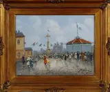 Onduidelijk gesig., kermis