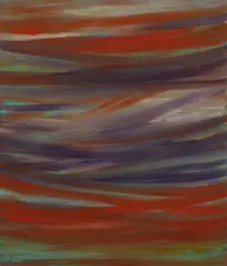 Otto Herter, abstract, Otto Herter (1924 Pjatigorsk Kaukasus - Hamburg ), olieverf op linnen, abstracte compositie 50x60cm
