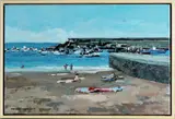 Pieter Vierhout, Tenerife, Pieter Vierhout (Almelo), olieverf op linnen, strandgezicht Tenerife St