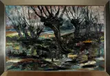 Henri Kley, knotwilgen, Henri Kley (Delft 1903 - 1977), olieverf op paneel, knotwilgen II (Topwerk, Loenen) 125x85cm