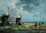 Onduidelijk gesig., molens
