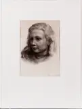 Aart van Dobbenburgh, Marthy '63, Aart van Dobbenburgh '63 (1899- 1988 Amsterdam), lithografie op papier, 15/25, 18e portret van Marthy 29x41cm