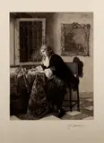gravure by Petrus Johannes Arendzen, Petrus Johannes Arendsen (Amsterdam 1846 - Hampstead 1932), gravure met aquatint op papier, (gravure naar P, offered Oct 2011