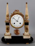 18e eeuw by Antieke Franse pendule Louis Seize van marmer ca, 1800, Antieke Franse pendule Louis Seize van marmer ca, offered Jul 2011