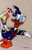 Donald Duck by Ronald Habraken 2010, acryl op linnen, Donald Duck 115x75cm, Ronald Habraken 2010, acryl op linnen, Donald Duck 115x75cm, offered Jan 2011