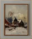 Jan Kelderman, winter in Laren