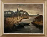 J. van Dijk, riviergezicht
