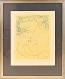 Moeder met kind by reproduktie Maternité van Pablo Picasso Offset lithografie, Offset lithografie, reproduktie Maternité van Pablo Picasso, offered Jun 2026