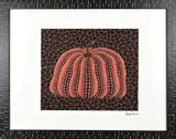 Yayoi Kusama, Pompoen, Print op papier