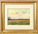 Louis Meijs, Landschap, Olieverf op linnen