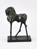 Anton ter Braak, Bronzen paard