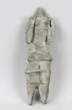 Louis Visser, Torso figuur, Modern terracotta figuur (torso) door beeldhouwer Louis Visser