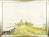 Dirk Smorenberg, Loosdrechtse Plassen, Olieverf op linnen