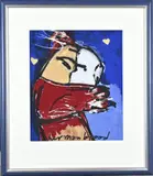 Herman Brood Texoprint, Fantasie figuren, Litho op linnen