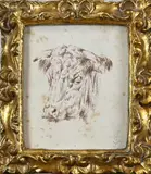 Monogram J.S., Kop van een stier