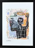 J.M. Basquiat, Fantasievoorstelling, Lithografie