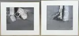 Henk Schuring, Abstract, Gemengde techniek op papier