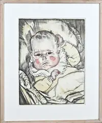 Jan Sluijters, Baby, Lithografie