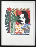 Tom Wesselmann, Elizabeth Taylor, Litho op papier