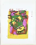 Peter Klashorst, Cow serie, Litho op papier
