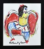 Anton Heyboer, Danseres, Plakaatverf op papier