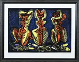 Willem Jacob Rozendaal, Figuren voorstelling, Houtsnede op papier