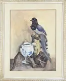 M.H. Keeven, Stilleven, Aquarel op papier
