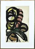 A. de Laak? '70, ? Abstract, Acryl op papier