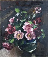 Elise Dom, Stilleven, Olieverf op linnen