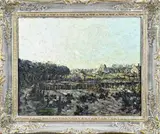 Theo Goedvriendt, Impressionistisch landschap, Olieverf op paneel