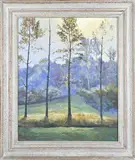 Landschap met bomen by Hendrik Verburg Belingnolde 1895 -, offered Jul 2025