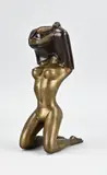 Erotisch bronzen beeld, Naakt