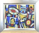 M. Copanov, Abstract, Olieverf op linnen