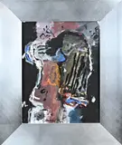 Gerrit Postma, Moderne compositie, Gemengde techniek op board