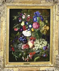 Jan Evert Morel, Stilleven, Olieverf op linnen