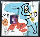 Keith Haring, Fantasie figuren voorstelling