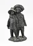 Monogram C.F., Twee kinderen met hoed