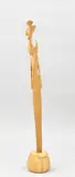 Balinees houtgestoken figuur, H 62 cm.