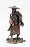 1880 by Antiek Japans compositie metalen figuur, offered Oct 2024
