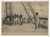B.J. steene, Napoleon op dek