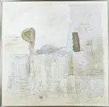 Paolo Sistilli, Abstracte compositie, Olieverf op linnen
