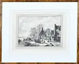 H.J. Doodhout, Winterlandschap, 1842, Doodhout