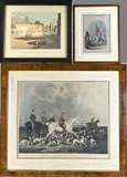 Paarden by Drie antieke prenten met paarden, offered Jul 2024
