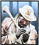 Jos Engbergen, Keniaanse ranger, 2010, Olieverf op linnen