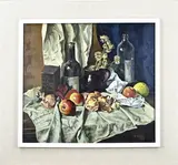 Edward Masseus, Stilleven, Olieverf op linnen