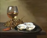 C. Cornelisz, Roemer met oester, Olieverf op paneel